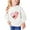 White, variant on Iyufng Toddler Girls Sweatshirts,Graphic Cotton Crewneck Pullover Sweatshirt for Girls,Toddler Kids Boys Girls Valentine's Day Heart Print Long Sleeve Hoodless Sweatshirts,Toddler Girls Shirts Tops
