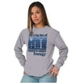 thumbnail image 4 of Earth Day Climate Change Go Green Plus Size Long Sleeve Graphic Tee Shirt Brisco Brands 2X, 4 of 5