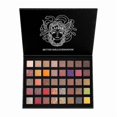 thumbnail image 1 of Paleta de sombras de ojos HUOGUO, 40 colores, purpurina mate, impermeable, 1 of 5