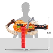 XSHOT Insanity HorrorFire Dread Hammer by Zuru with 48 Darts, Air Pocket Technology Darts and Dart Storage, Outdoor Toy for Boys and Girls, Teens and Adults