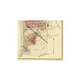 thumbnail image 2 of Historic City Map - Belpre Moundsville Ohio - Hayes 1877 - Vintage Wall Art, 2 of 4