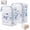2pcs 17.7*27.6in, variant on No-Pump Vacuum Storage Bags, Large Cube Space Saver Compression Bags for Clothes, Comforters, Blankets, Bedding, Off-Season Gear (2pcs 17.7*27.6in)Q