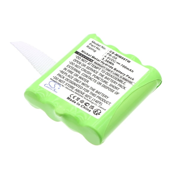 Battery for Midland ALAN PB-G8 456R G6 G8 BT M24 Plus S M48 M99 PMR446 SM400
