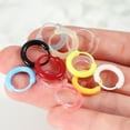thumbnail image 5 of Lightweight Resin Earrings For Sensitive Ears Hypoallergenically And Comfortable Daily Wear Ear Rings Jewelry Gift, 5 of 9