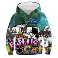 thumbnail image 3 of Sudadera con capucha Game The Battle Cats para niños, ropa de otoño, chándal con capucha para niñas, ropa para niños, jersey informal para niños, sudadera, 3 of 5