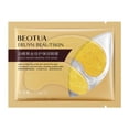 thumbnail image 1 of Mascarilla de ojos dorada, mascarilla para el tratamiento de ojos con colágeno, paquetes individuales, obsequios para damas de honor para ojeras, hinchazón, refrescante, revitalizante, para viajes, a, 1 of 1