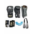 thumbnail image 1 of Kit de Guantes de Box Elite de Piel + Accesorios Negro 16 OZ Adx Elite, 1 of 3