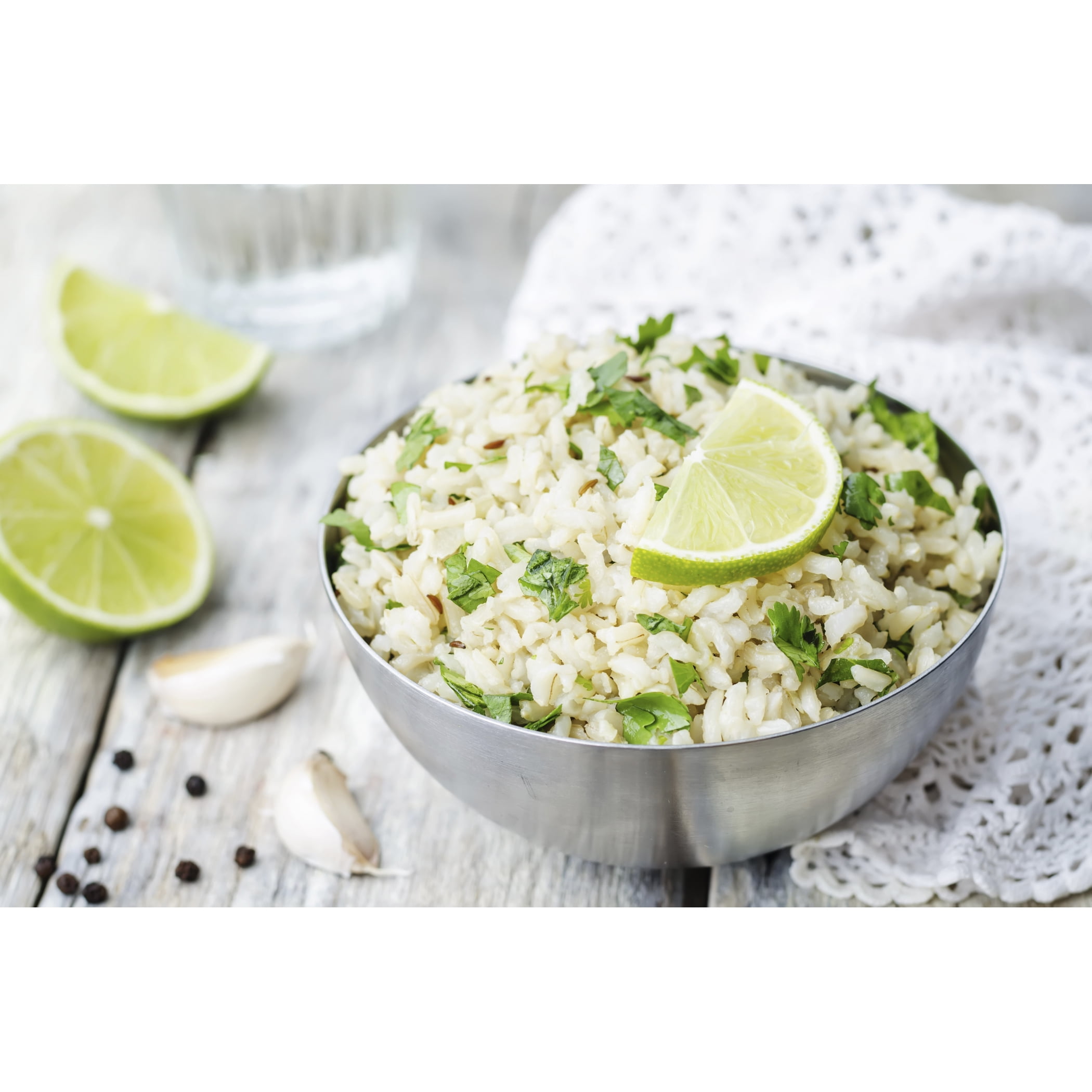 (5 pack) Vigo Foods Cilantro Lime Rice, 8 oz Bag, Allergen Statement None