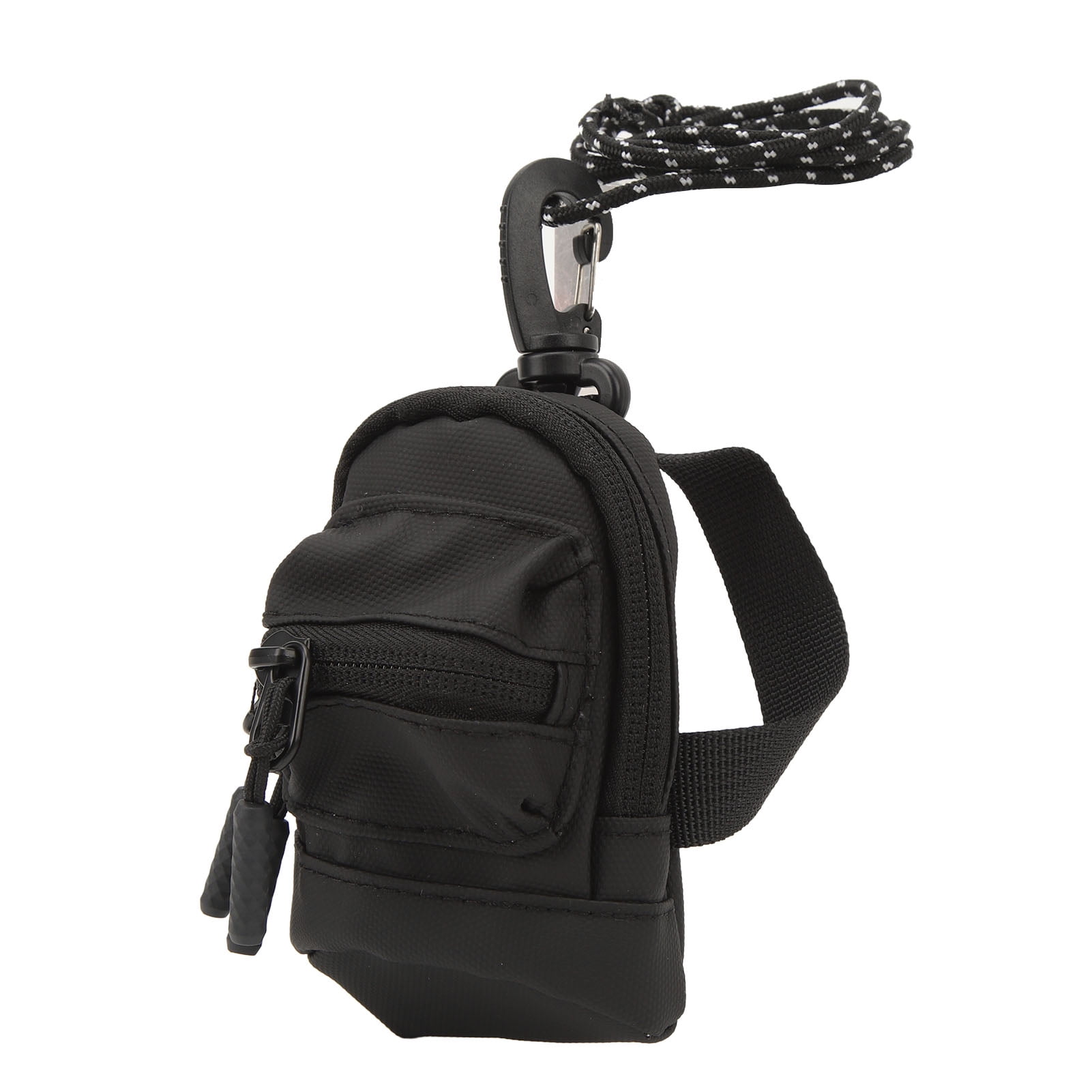 Oxford Cloth Lanyard Bag Neck Lanyard Wallet Lanyard Bag Zipper Closure