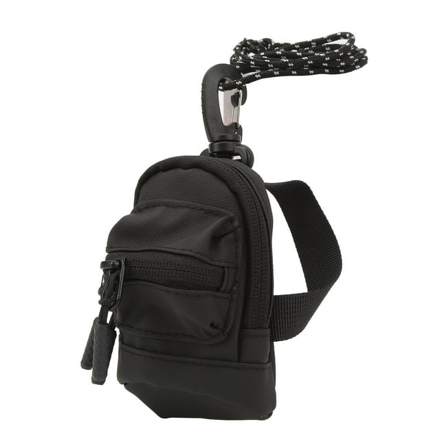 Monedero con cordón, monedero con cordón, cierre de cremallera, monedero para identificación, bolso con cordón de tela Oxford, diseño de última generación