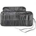 thumbnail image 1 of 24 Pinceles de Maquillaje Original Color Madera Set de Pinceles de Maquillaje Viene con una Bolsa de Pinceles Herramientas de Belleza de Maquillaje, 1 of 2