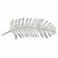thumbnail image 3 of Black and Silver Metal Peacock Feather Wall Decor, 3 of 4