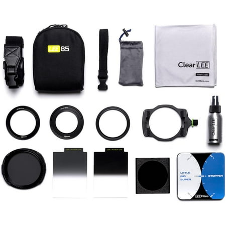 UPC: 5055782240866 | Lee Filters LEE85 Deluxe Kit with 85x85mm Big Stopper 3.0 ND Filter  Polarizer Filter and 85x115mm 0.6/0.9 ND Medium Grad Filter