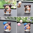 thumbnail image 2 of 3D Car Decor Sticker High Temperature Resistant Novelty Interior Decoration Cute Love Balloon Kiss Design, 2 of 8