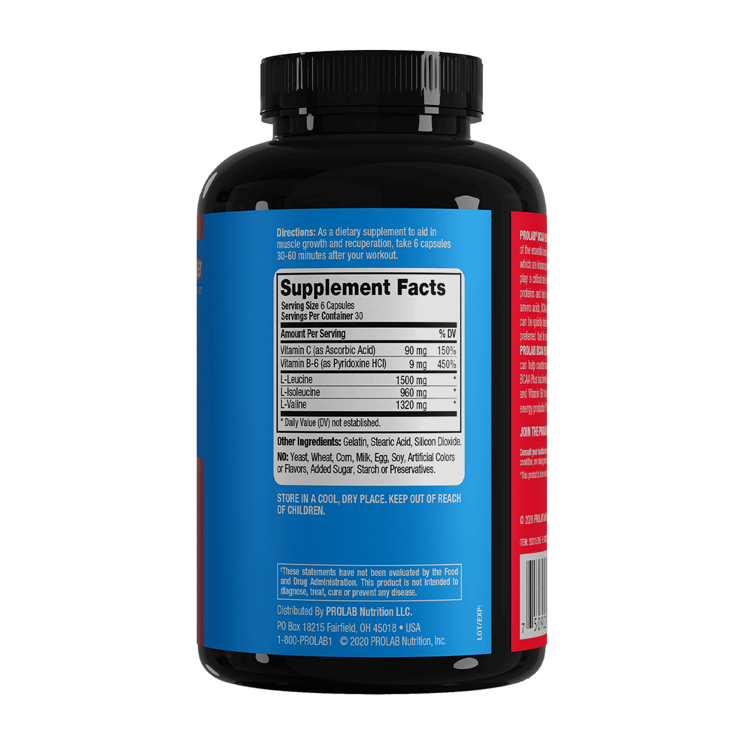 Prolab BCAA Plus, Branched Chain Amino Acids with Barbados | Ubuy