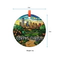 thumbnail image 5 of Corpus Christi Texas Christmas Ornament, Ceramic/Acrylic - Corpus Christi Texas Travel Souvenir, Festive Tree Ornament, Trip Keepsake 2025, Traveler Gift, 2025 Collector’s Piece, 5 of 5