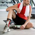 thumbnail image 6 of Men's Mexican-Flag Novelty Athletic Socks Women's Digital Printing Funky Patterned Crew Socks, 6 of 7