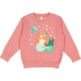 thumbnail image 2 of Inktastic Cute Mermaid Toddler Sweatshirt, 2 of 4