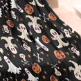 thumbnail image 3 of Halloween Ghosts Pumpkins and Stars Blanket,Comfortable Soft Flannel Throw Blanket,All Season,Warm Lightweight Blankets for Sofa Bed Couch Living Room Chair,50"x60", 3 of 4