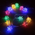 thumbnail image 2 of Luz de la secuencia del LED Docooler 2,1 M 20 LED Multi Color hielo bloque lámpara cadena luz de hadas para fiesta boda Navidad casa habitación decoración al aire libre Docooler Luz de la secuencia del LED, 2 of 7