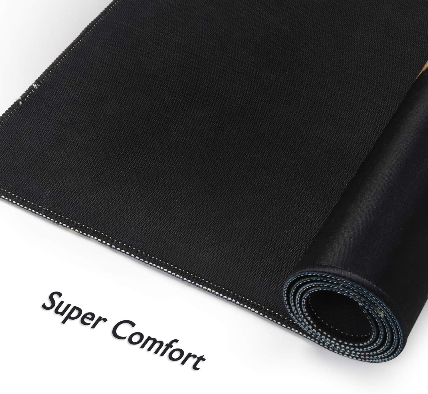 Extended Gaming Mouse Pad - Non-Slip Water-Resistant Rubber Base Computer Keyboard Mouse Mat, Desk Pad 35.1 x 15.75-inch 2.5mm Thick XX-Large, Ideal Partner for Work & Game,Black Gold