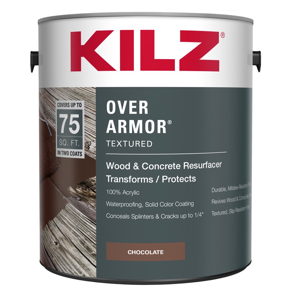 KILZ Over Armor Wood/Concrete Coating, 1 Gallon