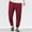 c02Red, variant on LNWUY Mens Baggy Cargo Corduroy Pants Wide Leg Loose Fit Drawstring Sweatpants Solid Color Elastic Waist Outdoor Casual Pants Black XXL