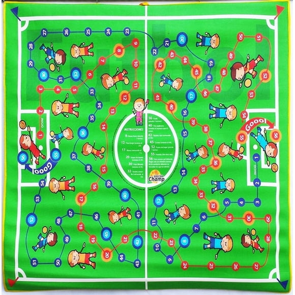 Tapete Didactico Soccer Champ Niños 135 X 130cm Happy Mats Tapete Didactico Soccer Champ Niños 135 X 130cm