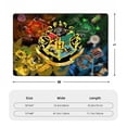 thumbnail image 4 of Harry Potter Area Rug Cartoon Graffiti Carpet for Kids Room Nursery Teen Room Playroom Bedroom Durable and Stylish Floor Mat 72"x48", 4 of 6