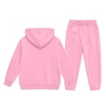 thumbnail image 6 of OOOUM Kids Sweatsuit Letter Graphic Hoodie And Jogger Pants 2 Piece Boy Casual Tracksuit Set , 2-3 Years, 6 of 6