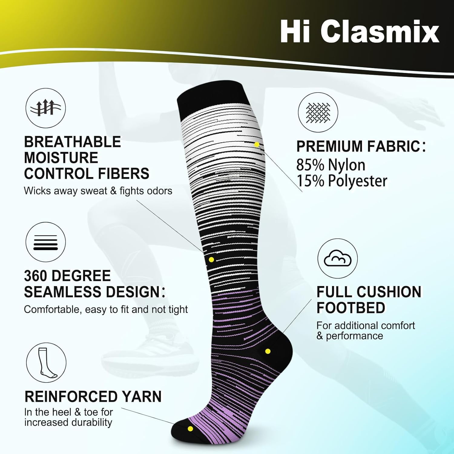  Hi Clasmix: Compression Socks
