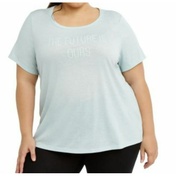 Women's T-Shirt Plus The Future Is Ours High Low 1X