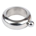 thumbnail image 1 of Aedtie Glass&Bottle Smooth Stainless Portable Bracelet Hip Flask For Storing, 1 of 6