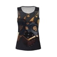 thumbnail image 4 of Lsque Casino Cards Poker Printed Workout Tank Tops for Women, Athletic Sports Tank Tops, Compression Sleeveless Dry Fit Shirts,Sleeveless Yoga Shirt-Large, 4 of 9