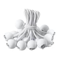 thumbnail image 1 of S SERENABLE 20 Pcs Cordons Élastiques pour Bâche Intérieure Blanc, 1 of 9