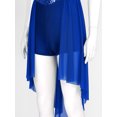thumbnail image 6 of Haitryli Women Sleeveless Jazz Dance Dress Leotard Sequin Lyrical Dancewear Royal_Blue S, 6 of 7