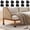 Black, variant on 16Pcs Dorm Bed Risers, Heavy Duty Stackable Furniture Risers with Non Slip Rubber Base, Adjustable Couch and Table Leg Extenders for Under Bed Storage