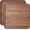 Walnut, variant on Caraway 12” Prep & Serve Butcher Block, Wood Cutting Board for Kitchen, Square Dual-Sided Chopping Block for Prep, Presentation, and Serving, Maple