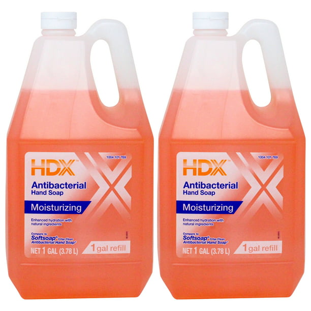 HDX Home Depot Antibacterial Moisturizing Hand Soap, Hydrating Hand