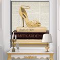 thumbnail image 3 of Gold Fashion High Hells III - Toile Encadrée Chic et Luxueuse, 3 of 3