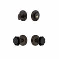 thumbnail image 5 of Grandeur Circulaire Rosette Single Cylinder Knob Combo Pack with Lyon Knob and matching Deadbolt, 5 of 6