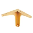 thumbnail image 2 of Patas para Muebles Jadeshay Patas Triangulares para Sofá Galvanizadas Color Oro, 2 of 8