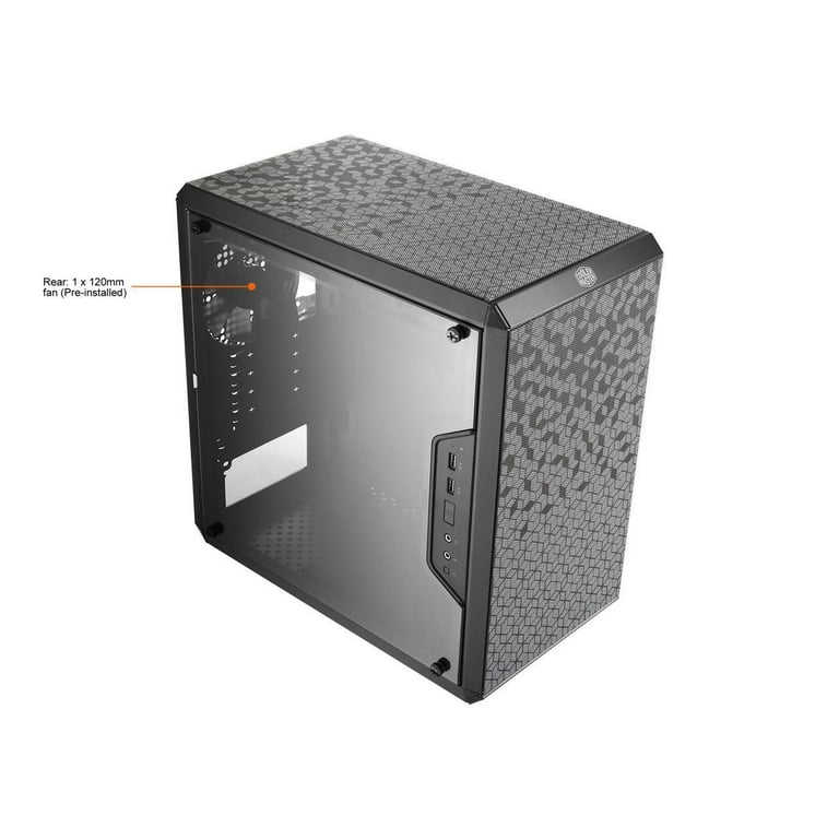 Cooler Master MasterBox Q300L Micro-ATX Tower with Magnetic Design Dust Filter, Transparent Acrylic Side Panel, Adjustable I/O & Fully Ventilated Airflow, Black (MCB-Q300L-KANN-S00) - Shop Black Friday Deals for 2024! - Walmart.com Cooler Master MasterBox Q300L Micro-ATX Tower with Magnetic Design Dust Filter, Transparent Acrylic Side Panel, Adjustable I/O & Fully Ventilated Airflow, Black (MCB-Q300L-KANN-S00) - Shop Black Friday Deals for 2024! - Walmart.com