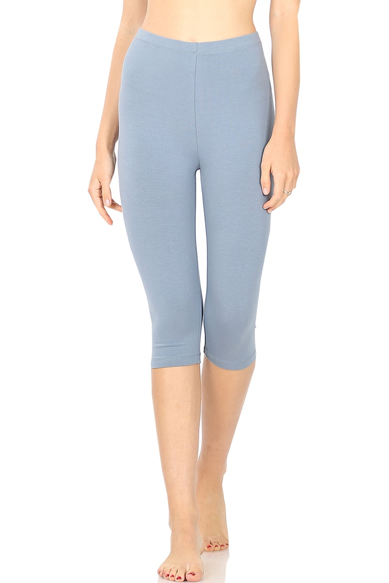 TheLovely - Women & Plus (S-3X) Essential Basic Cotton Spandex Stretch ...
