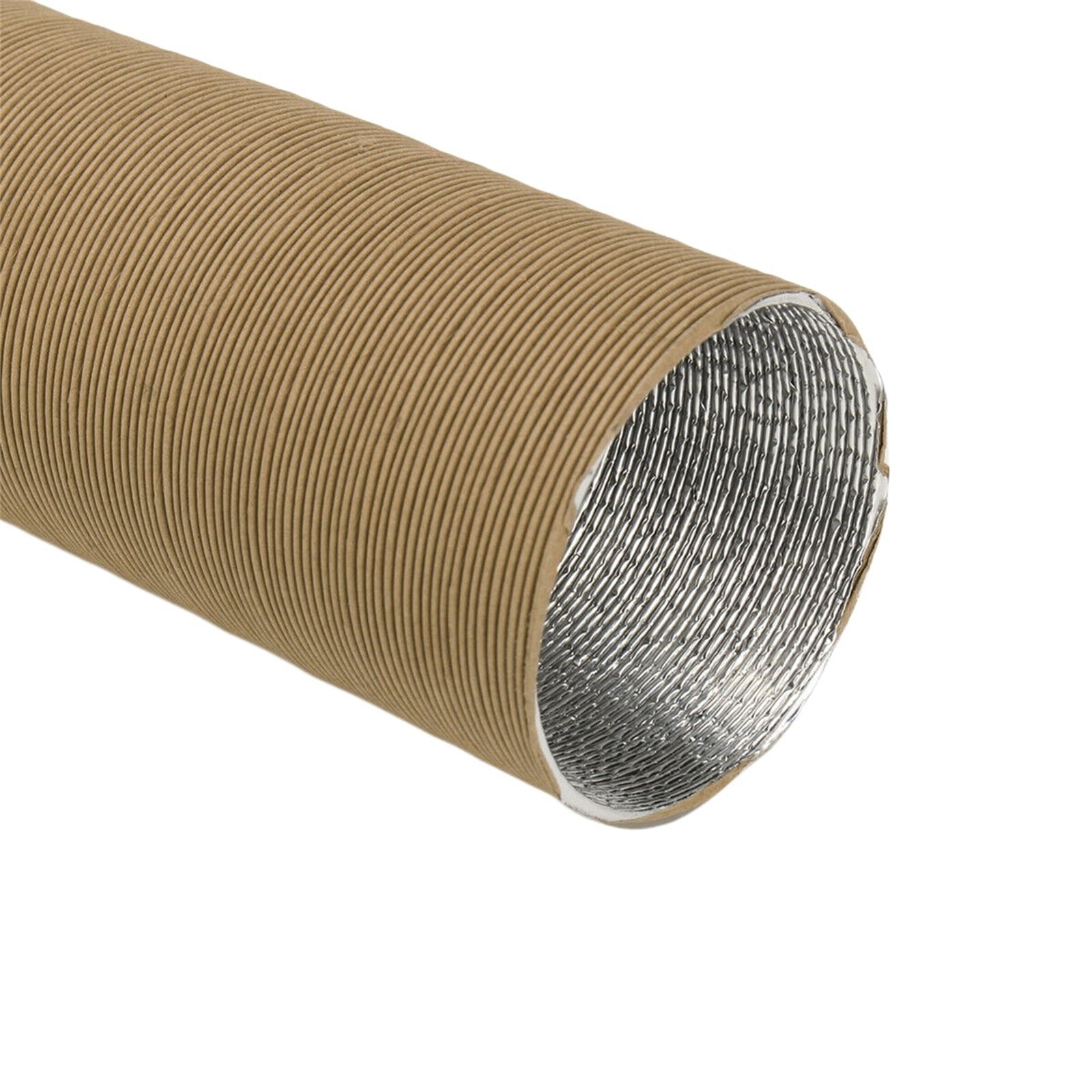 Brown Aluminum Heater Duct Pipe 300cm for Diesel Air Heaters Cars Trucks Boats Industrial Machines