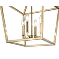 thumbnail image 5 of Millennium Lighting Metal Pendant light in Modern Gold, 5 of 7