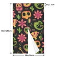 thumbnail image 3 of XMXY Japanese Doorway Curtain Noren, Guitar Skull Aztec Cactus Door Closet Curtain Panel, Room Dividers Privacy Tapestry, 34 x 56 Inches, 3 of 7