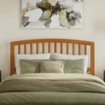 thumbnail image 6 of AFI Richmond Queen Solid Wood Foundation Bed, Light Toffee, 6 of 12