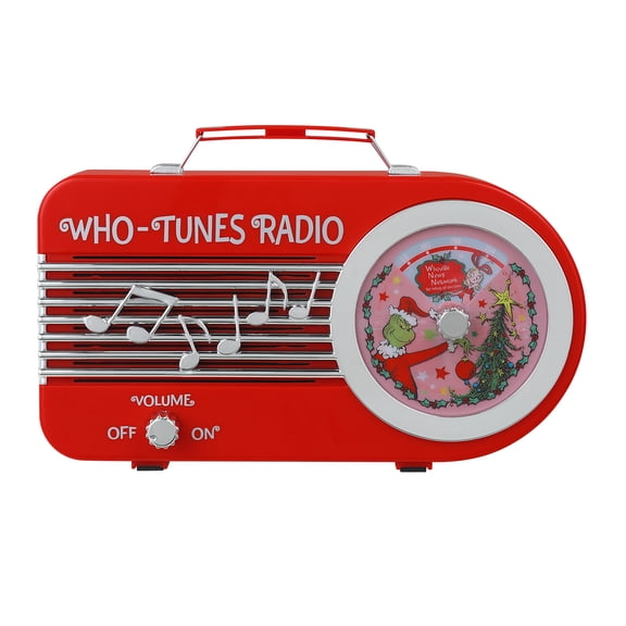 Mr. Christimas Grinch Who-Tunes Radio - Red