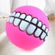 thumbnail image 1 of Juguetes De Pelota Juguetes de limpieza de dientes para perros de 8 cm, juguetes para masticar, juguetes de pelota con sonido chirriante, productos para mascotas (rosa) Wdftyju Libre de BPA, 1 of 4